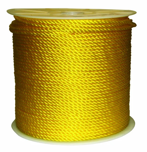 Rope King TP-141200Y Twisted Poly Rope - Yellow - 1/4 inch x 1200 Feet