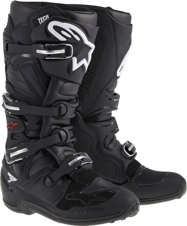 Boots Alpinestars Tech 7 White, Red, Burgundy