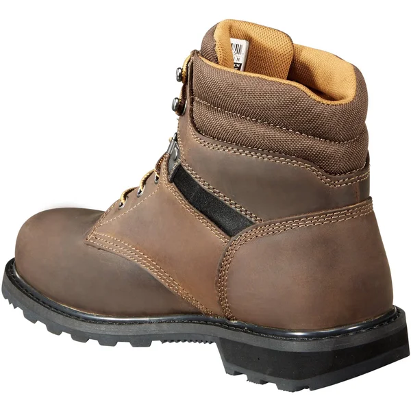 Carhartt CMW6174 6x22 Work Boot 8.5 Men's Brown
