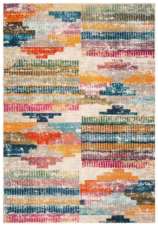 Safavieh Madison 400 Rug Collection MAD417C - Ivory - Multi - 8& x 10&