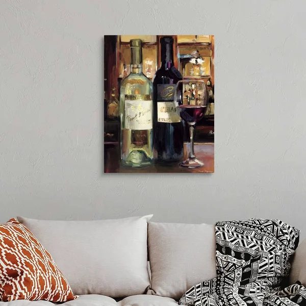 A Reflection of Wine II - Canvas Wall Art, 24x30, Great Big Canvas