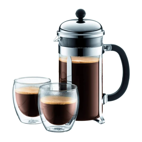Bodum Chambord 12-Cup French Press Coffeemaker, Chrome