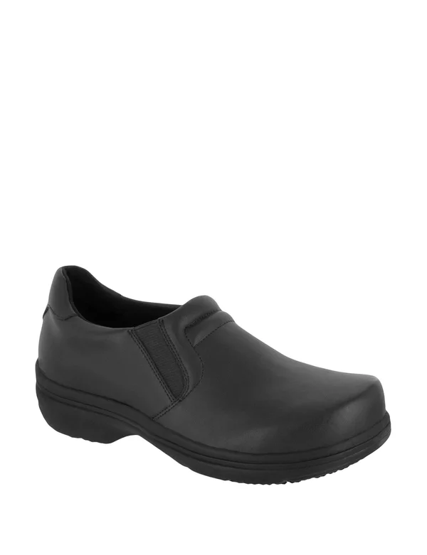 Easy Works by Easy Street Appreciate Women's Work Shoes - Size: 9, Black