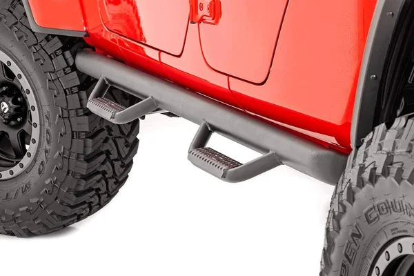 Rough Country Jeep Wheel to Wheel Nerf Steps 2020 Gladiator JT - 90770