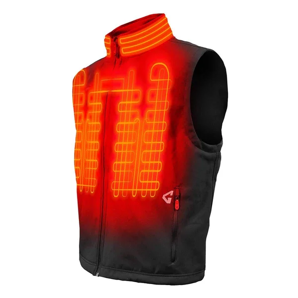 Gerbing Gyde Torrid Softshell Heated Vest for Men - Black - 7V Battery