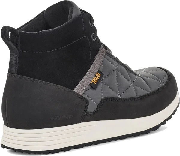 Teva Ember Commute Waterproof Boot - Men's Black/Grey, 8.5