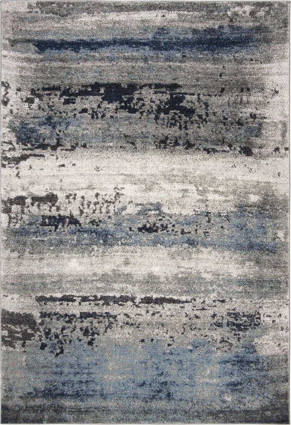 Safavieh Galaxy GAL119F 5&3x22 x 5&3x22 Round Grey, Ivory Area Rug