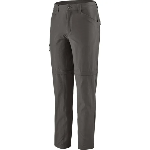 Patagonia Men's Quandary Convertible Pants - Forge Grey, 33