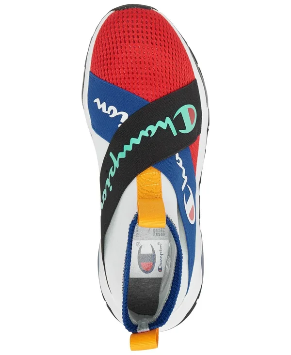Champion Men's Rally Crossover Casual Shoes - 13.0 - White/Red
