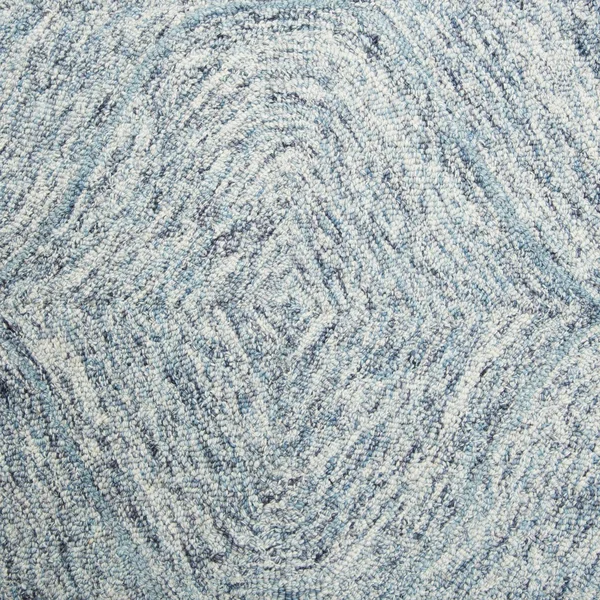 London Blue 8& x 10& Hand-Tufted Rug- LD1007