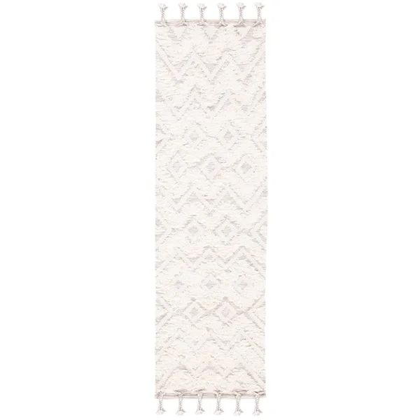Safavieh Kenya Rug Collection KNY957A - Ivory, Grey - 3& x 5&