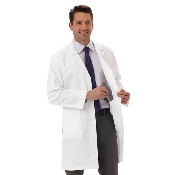 Meta Men's 38x22 Lab Coat 56 White