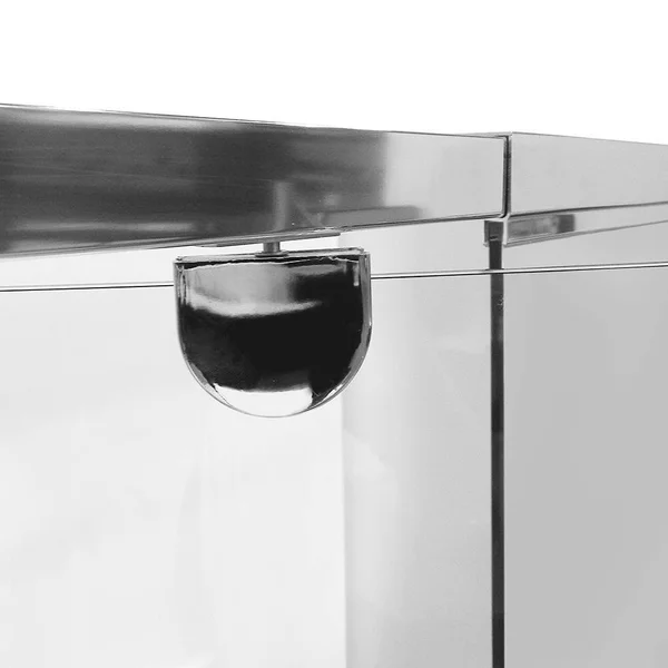Foremost CVDP4269-CL-SV Shower Door and Panel - silver, pivot, 69 in