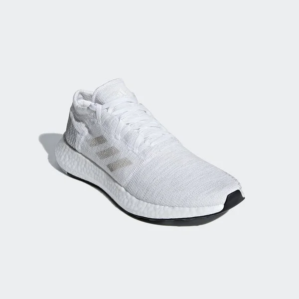 Adidas Men's Pureboost Go Running Shoes, Size: 8.0, White