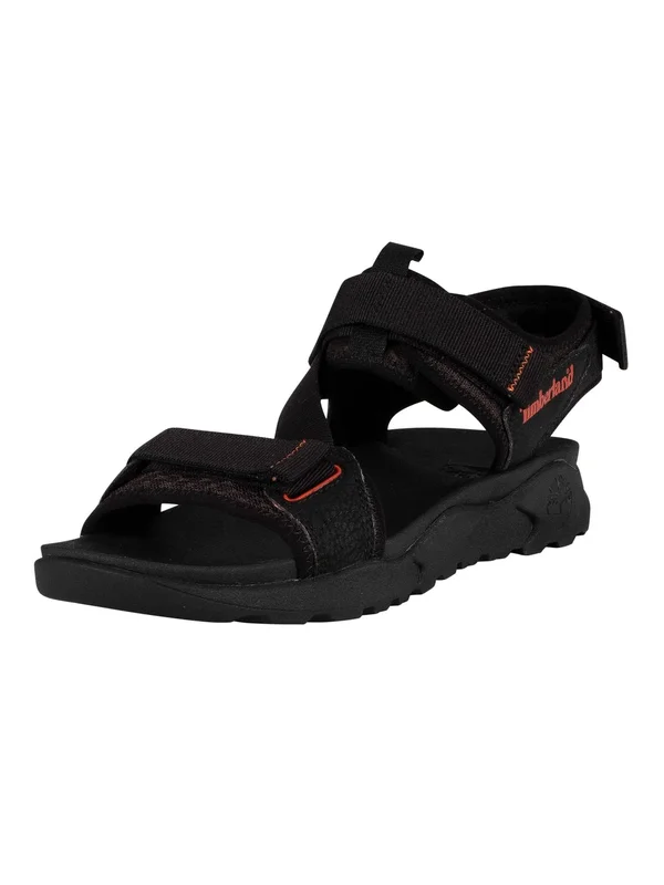 Timberland Men's Ripcord Backstrap Sandals, Black