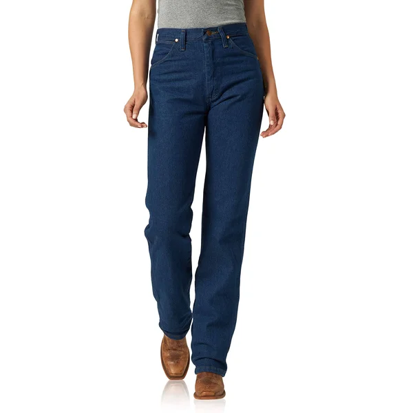 Wrangler Women's Prewashed Cowboy Cut Slim Fit Jeans