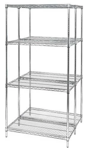 Quantum Wire Shelving Unit - Chrome WR54-1448C