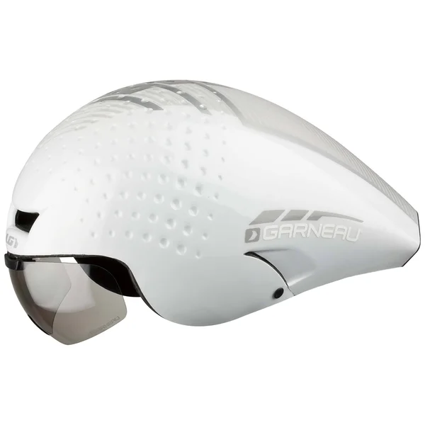Louis Garneau P-09 Helmet White/Silver/Gray, L