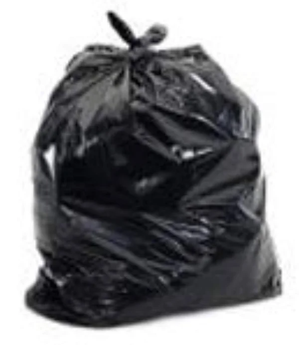Black Garbage (Trash) Bags for Heavy Industrial Use, 55 Gallon XXXHeavy, Black 100/Case