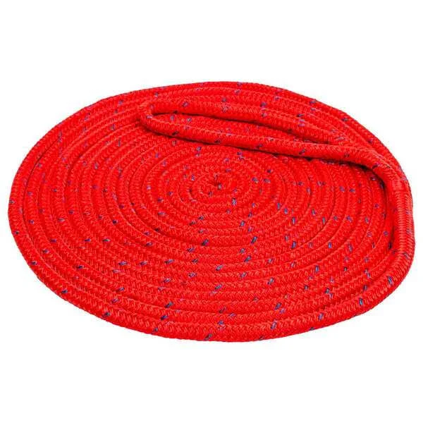 West Marine 1/2x22 x 15& Premium Double Braided Nylon Dock Line - Red