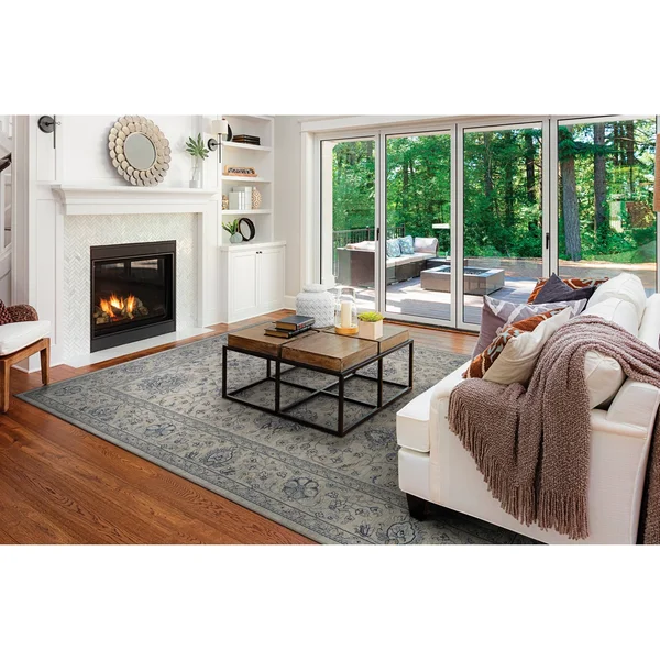 Serai Karaj Area Rug - 5&3x22 x 7&6x22 - Beige