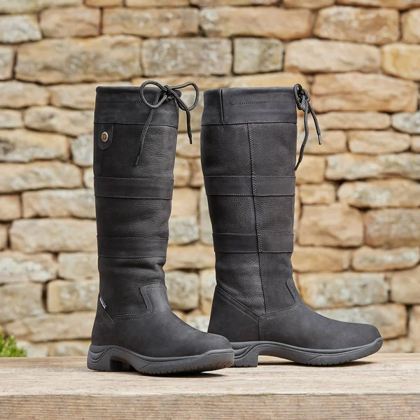 Dark Brown Dublin River Boots III - Wide