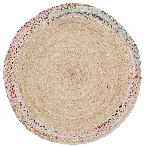 Safavieh Cape Cod 207 Area Rug, Ivory, Light Beige, 8& x 8& Round