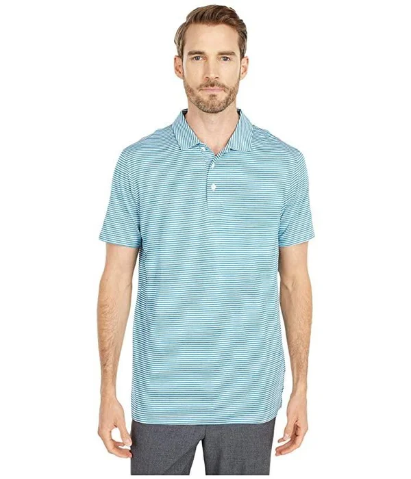 Puma Men's Caddie Stripe Golf Polo - XXL, Blue