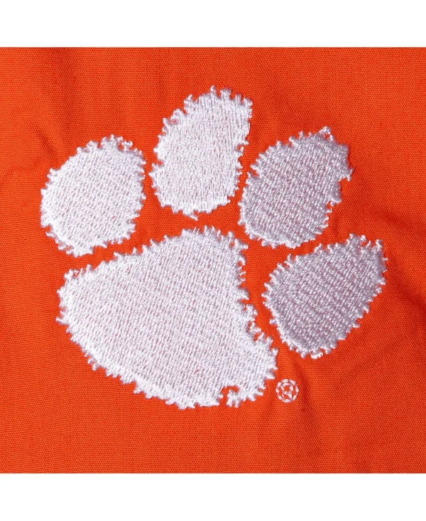 Columbia Men's Short Sleeve Collegiate Bonehead Shirt - Clemson Tigers-Spark Orange - M