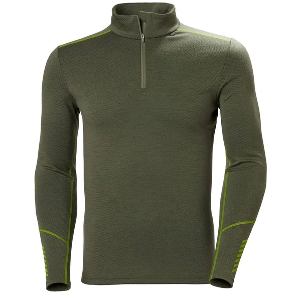 Helly Hansen Men's Lifa Merino Midweight 1/2 Zip Base Layer S