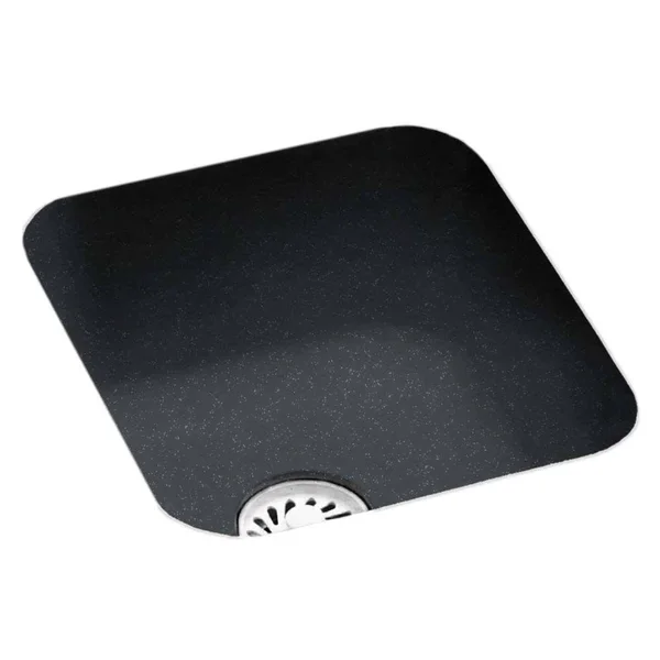 Swanstone Us-1210 Entertainment - Bar Sink Undermount 13.5 inch W x 15.5 inch L, Black