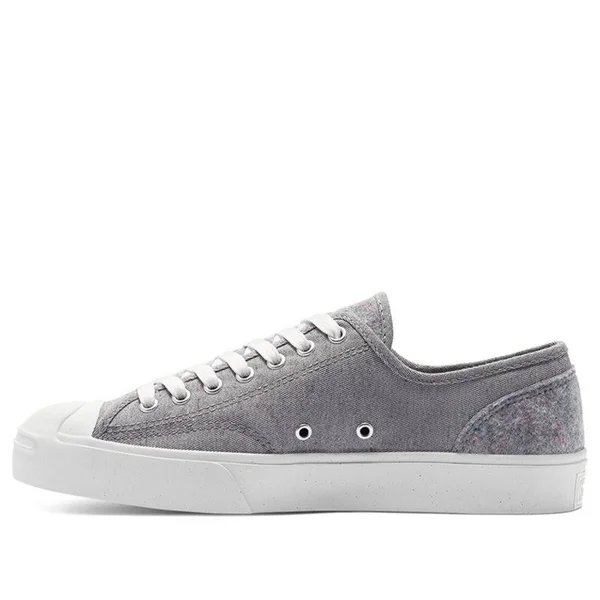 Converse Jack Purcell Renew Low &Grey Twill& Grey/White/White Canvas Shoes/Sneakers 169613C (EU Size 37.5)