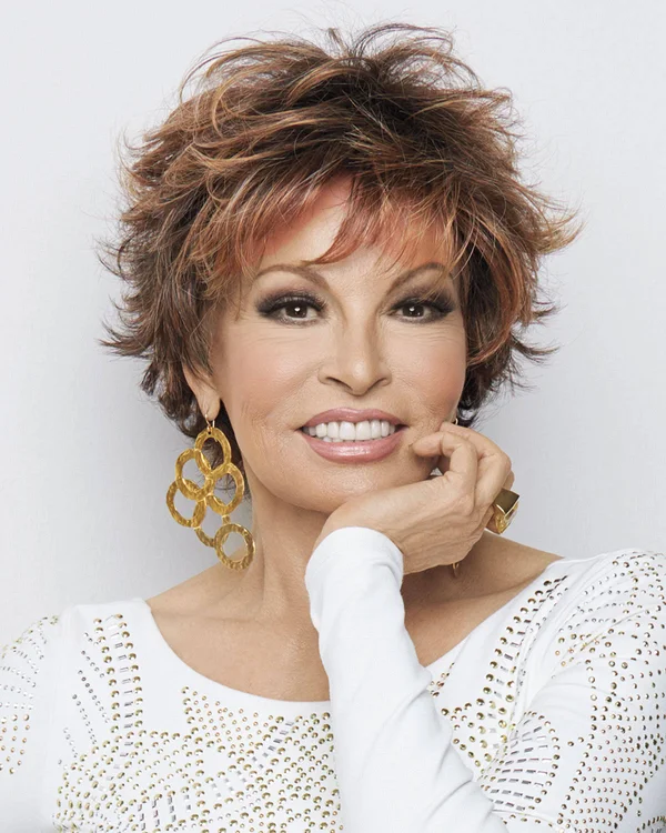 Raquel Welch Voltage Wig R9F26 Mocha Foil - Average