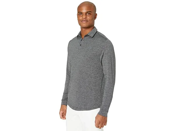Under Armour Men's Playoff 2.0 Long Sleeve Polo - Black, LG
