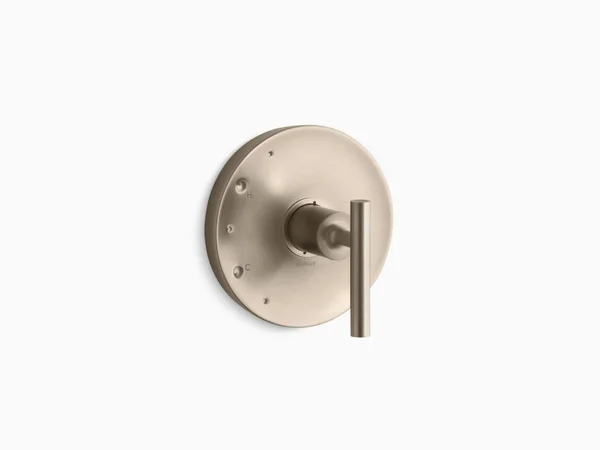 Kohler TS14423-4-BV Purist Rite-Temp Valve Trim with Lever Handle - Vibrant Brushed Bronze