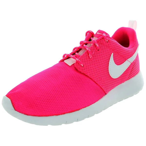 Nike Kids Roshe One (GS) Running Shoe, Pink