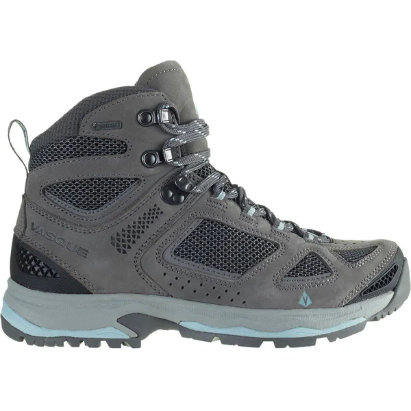Vasque Breeze III GTX Hiking Boot Wide - Women's 10, Gargoyle/Stone Blue