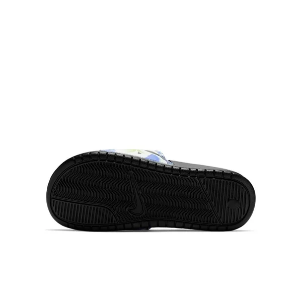 Nike Womens Benassi JDI Slide Shoes Black/White/Game Royal Size 6.0