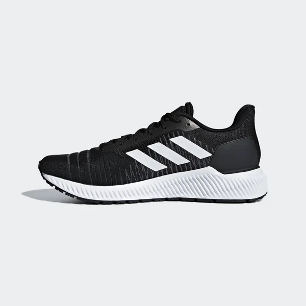 Adidas Solar Ride Core Black/White Men's Running Shoes, Size: 12