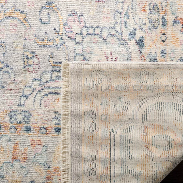 Safavieh 4& x 6& Illusion Illusion 700 Light Grey, Cream Rug