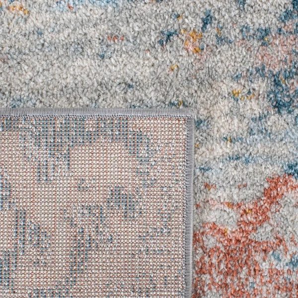 Safavieh Tulum Rug Collection TUL237A - Ivory, Dark Blue - 6' x 9'