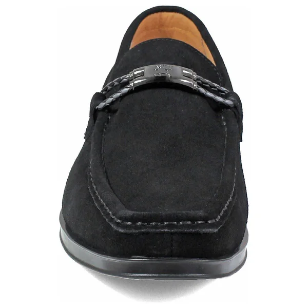 Stacy Adams Neville Loafer - Men's, Black, Size 10.5, Loafers