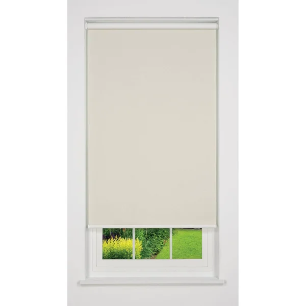 Linen Avenue Cordless Blackout Roller Shade, Beige 31 W x 78 H
