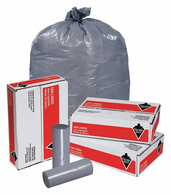 Trash Bags - 45 gal, 1.1 mil, PK100 Tough Guy 5XL58