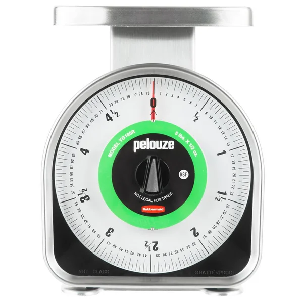 Rubbermaid FGYG180R Pelouze 5 lb. Y-Line Mechanical Portion Control Scale