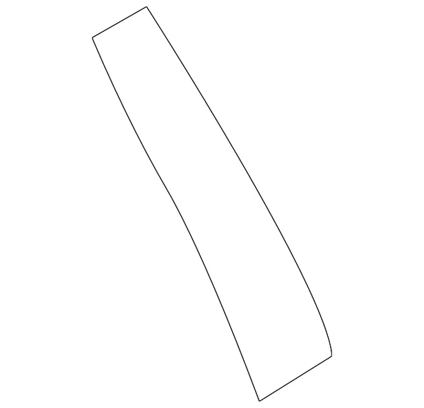 Ford Police Interceptor Sedan OEM AG1Z-5420554-AC Door Applique 2013-2019