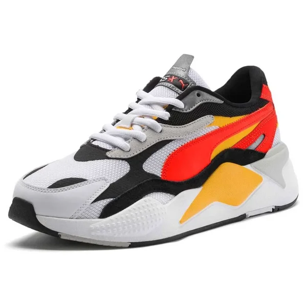 Puma RS - X3 Puzzle Sneakers White - Lava, Blac