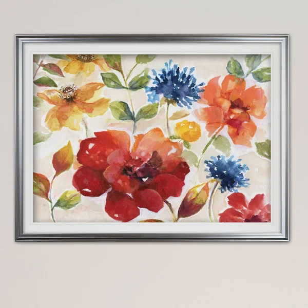 Wexford Home Summer Salsa - Premium Framed Print Silver Large
