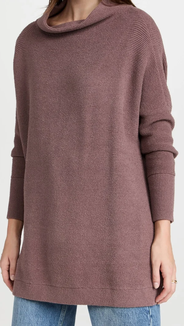 Free People Women's Ottoman Slouchy Tunic - Nutmeg - L