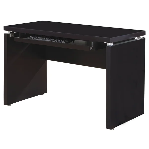 47.25x22 Cappuccino Brown Contemporary Rectangular Computer Desk